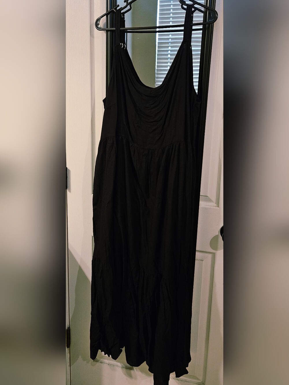 Avenue Black Sleeveless Maxi Dress